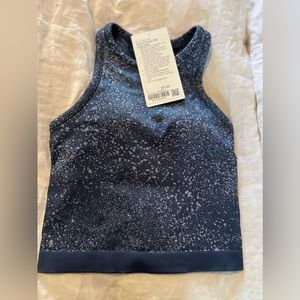 Lululemon - New, Never worn- Ebb to Street RB Crop Tank